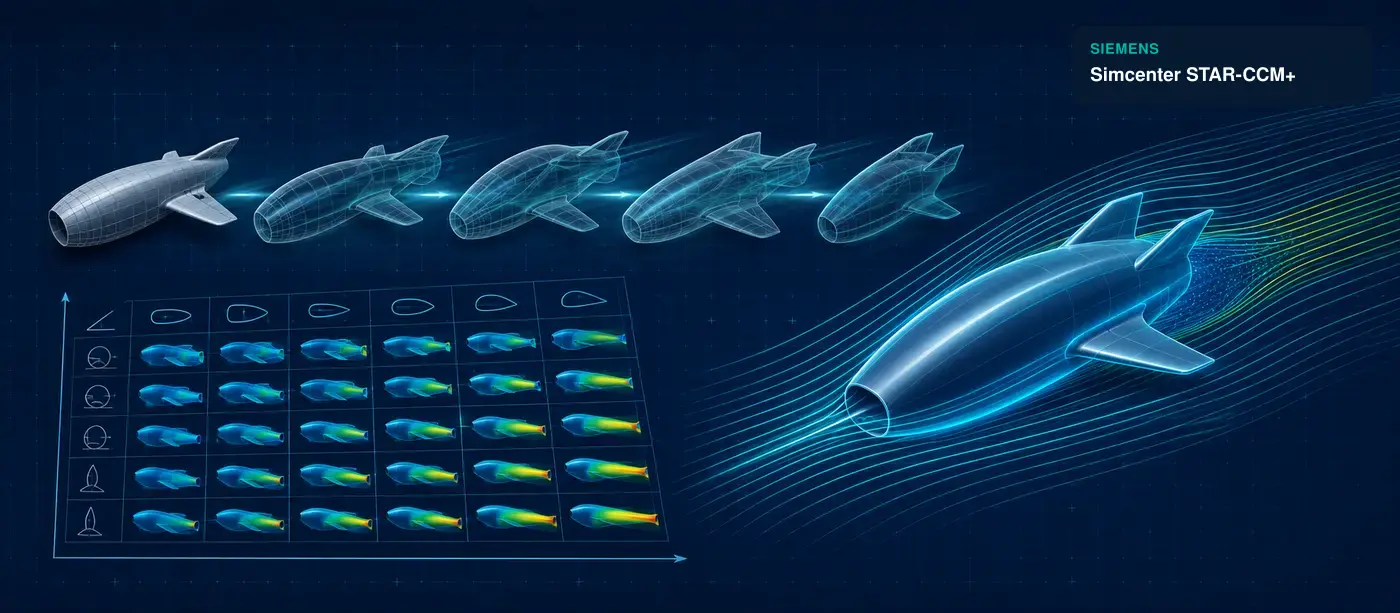 CFD design exploration and optimization visualization