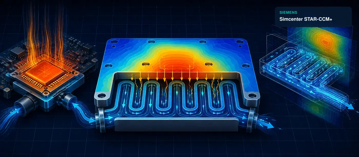 Thermal and conjugate heat-transfer simulation
